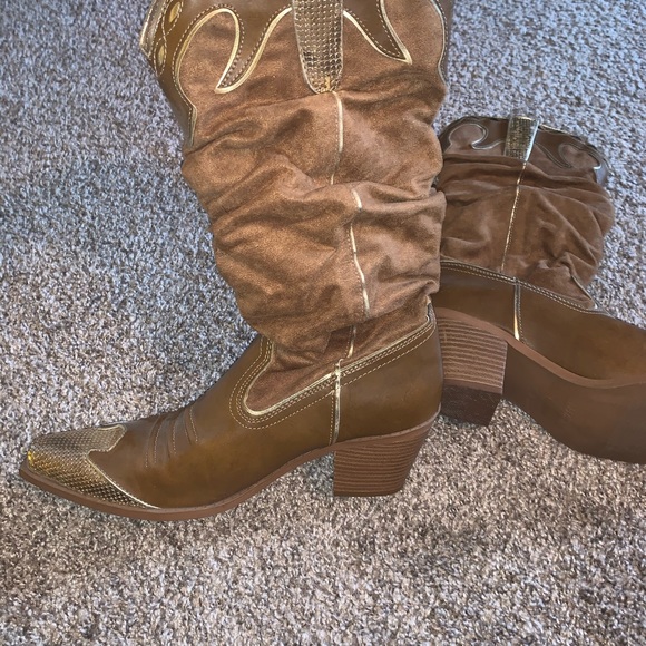 SPLASH FASHION WESTERN COWBOY BOOTS - Picture 2 of 6